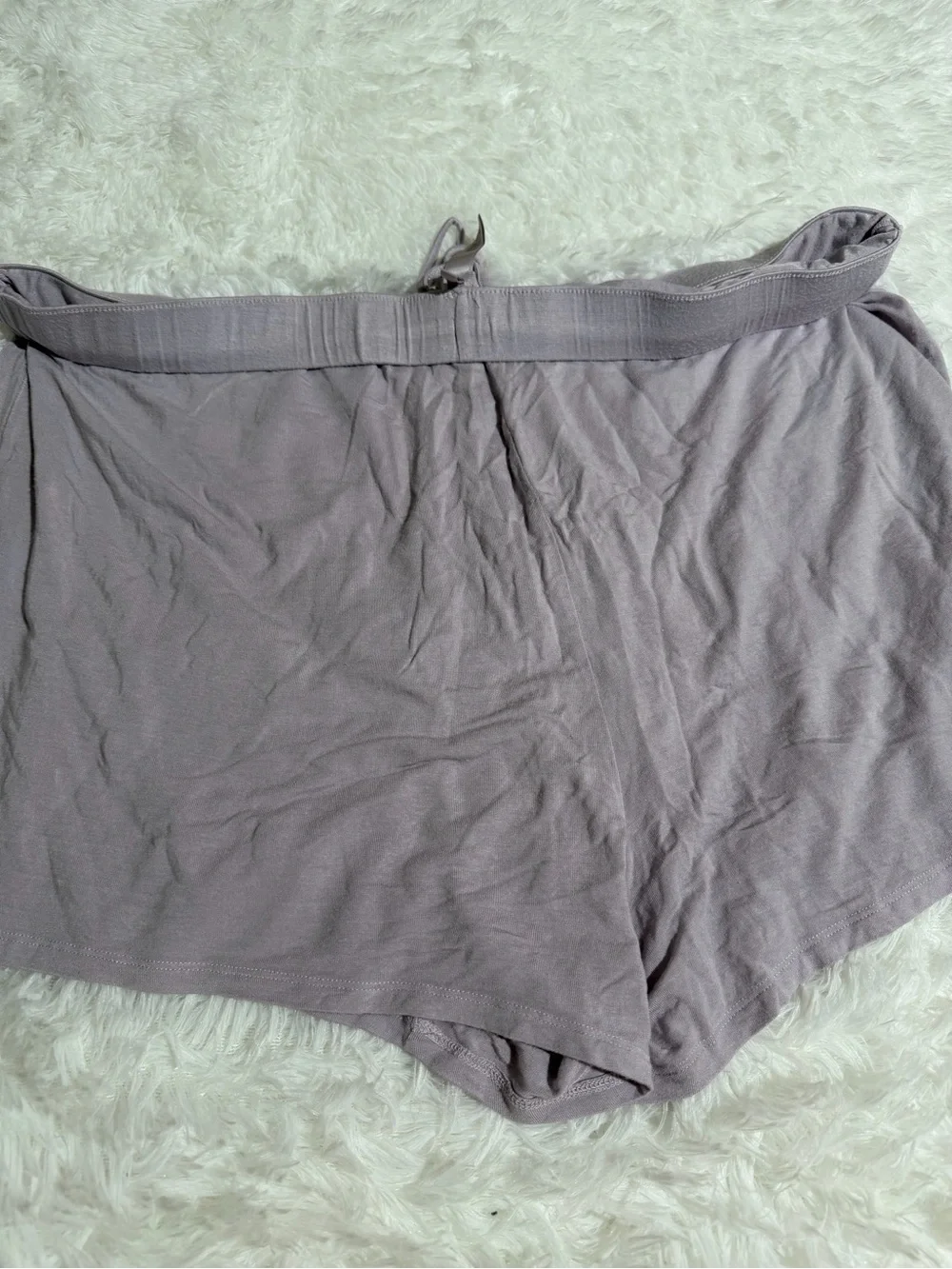 SKIMS 3X / 4X Matching Lounge Set Shorts Tank Top Purple Lavender Soft Comfortab